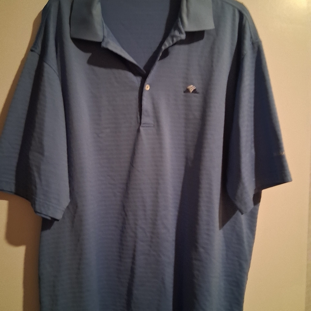 Fairway Green Golf Men's Blue Polo Shirt